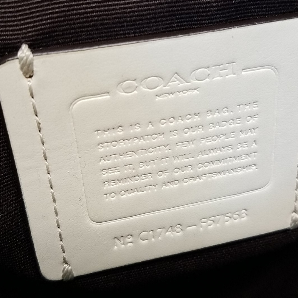 Coach White Leather Women's Bag Set - Picture 12 of 16